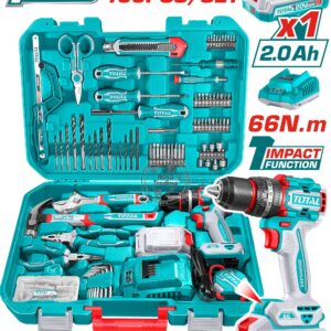 TOTAL 165 Pcs Tools set