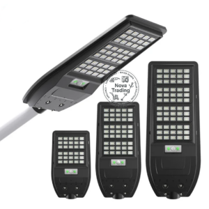 R.R. LED Solar Security StreetLights (100w, 200w, 300w)