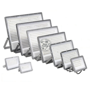 R.R. High Performance AC, LED Security FloodLights with Lens (50w - 400w)