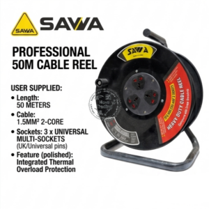 SAWA 1.5mm × 50m Extension Cable Reel