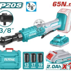 TOTAL Cordless Drive Ratchet/ Straight Wrench (TDRLI2060152)